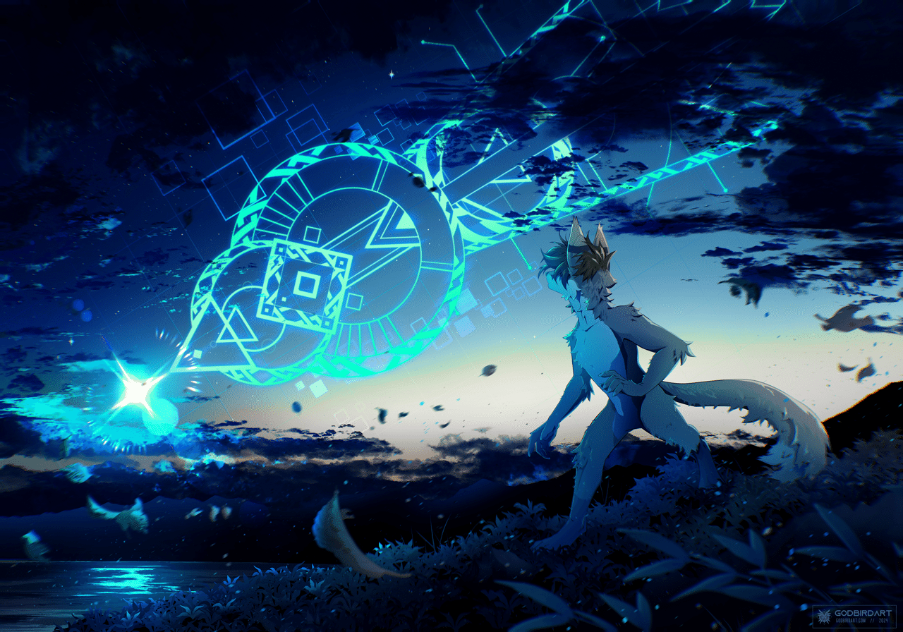 Kobaj chases after a shooting star.