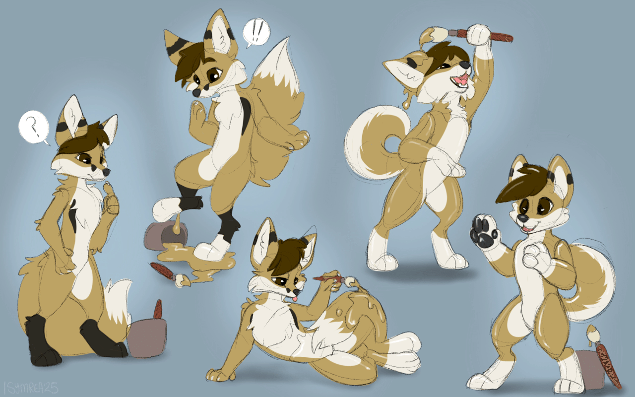 Kobaj stumbles onto a bucket of magic paint and he can't help but try it out, painting and coating himself in the latex only to discover its also transformed him into a fuskie.