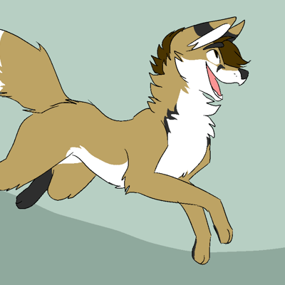 Kobaj happy to jump around.